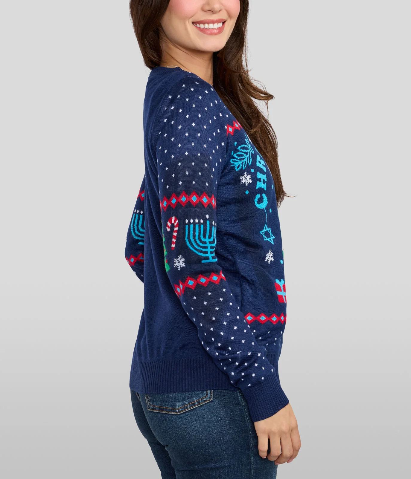 Women's Chrismukkah Light Up Sweater