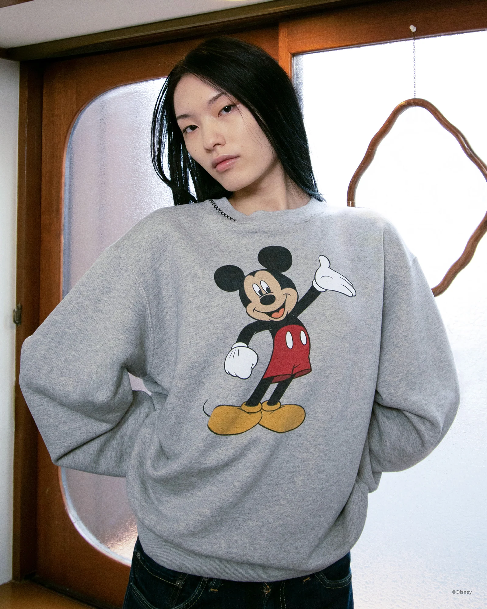 Mickey Mouse Fleece Crewneck