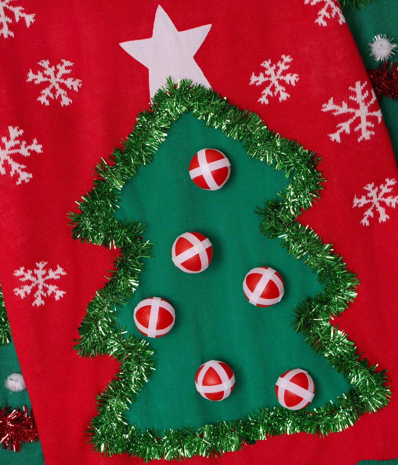 Women's Deck the Halls Game Ugly Christmas Sweater