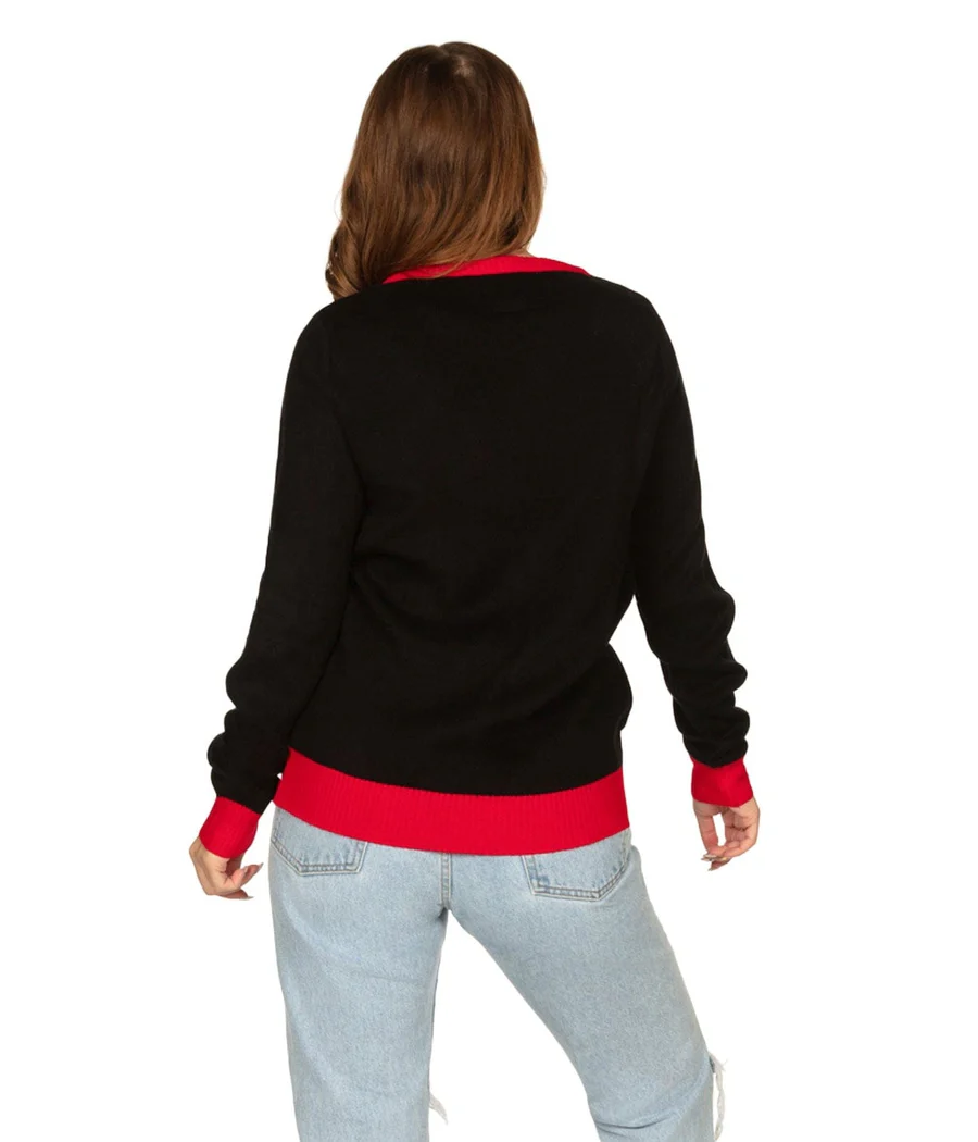 Women's Cactus Tree Light Up Ugly Christmas Sweater