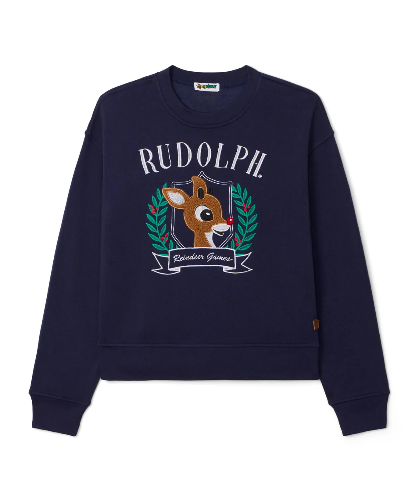 Women's Rudolph Wreath Sweatshirt