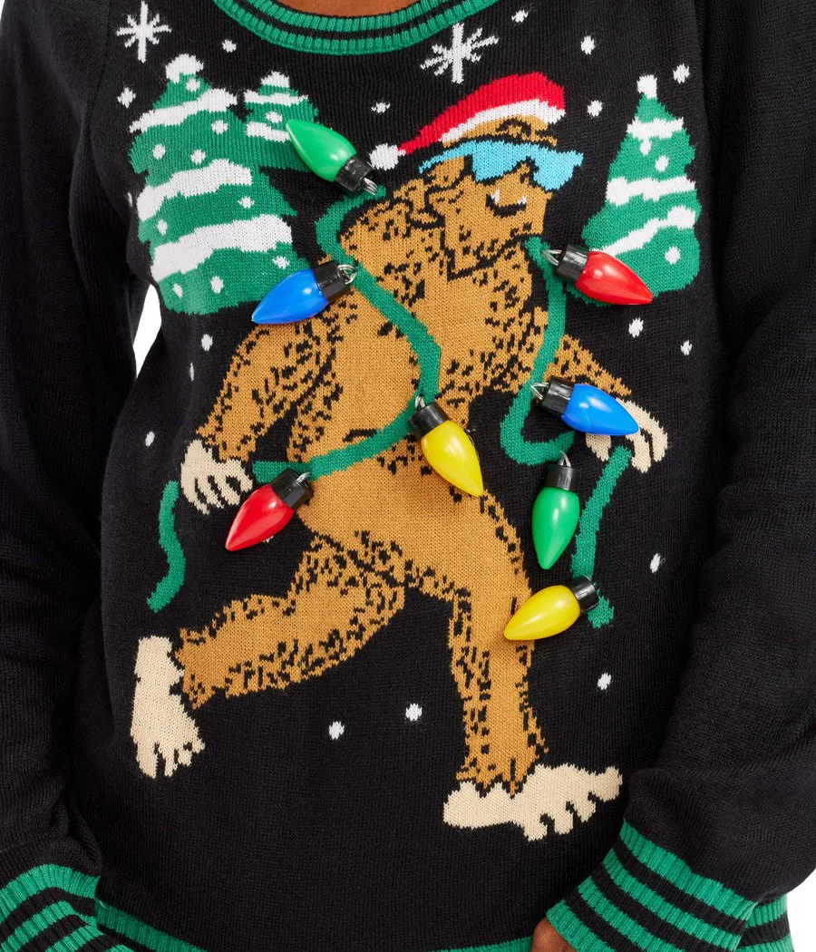 Women's Lit Legend Light Up Ugly Christmas Sweater