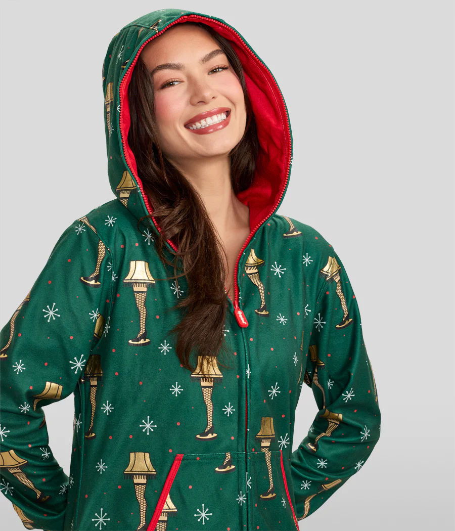 Women's Leg Lamp Jumpsuit