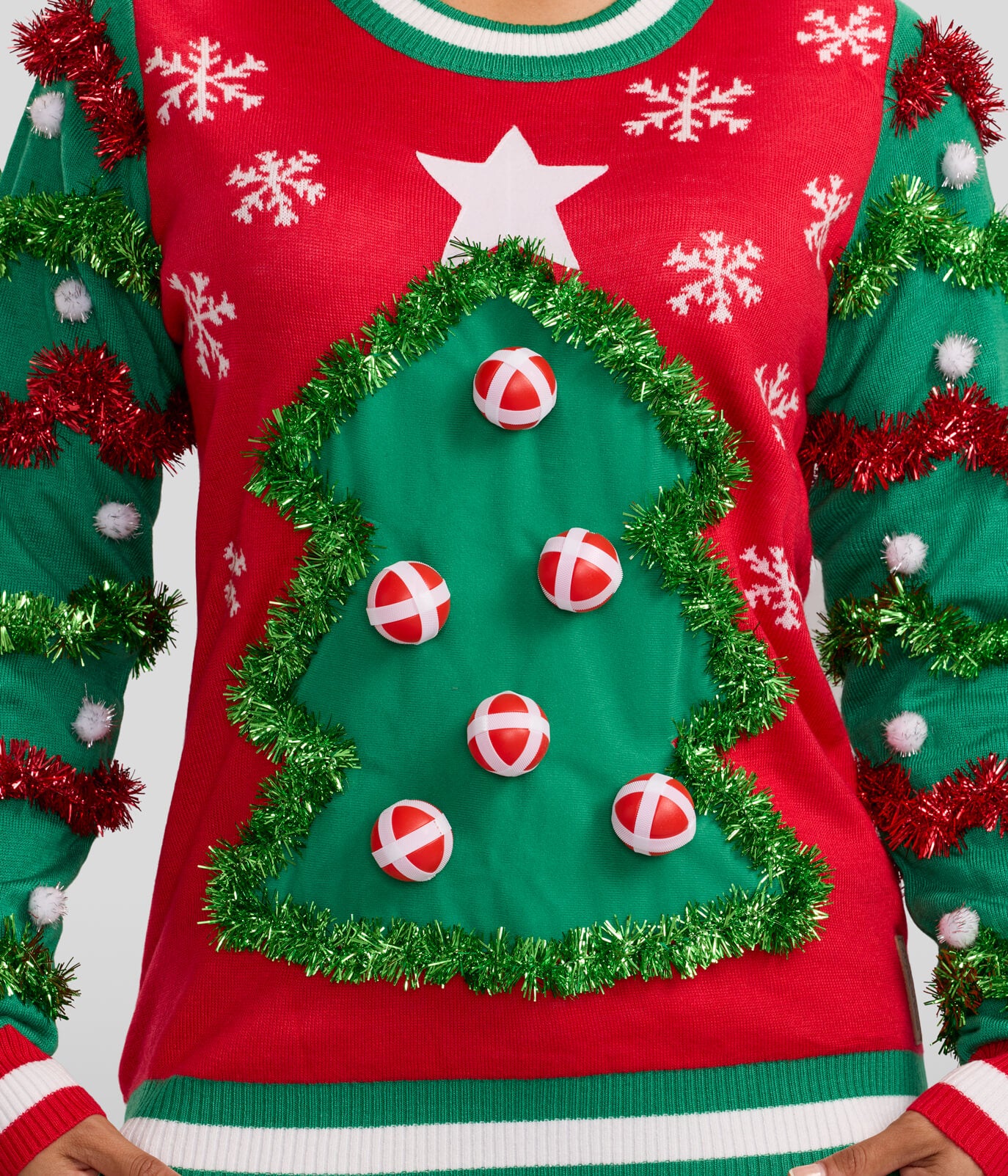 Women's Deck the Halls Game Ugly Christmas Sweater