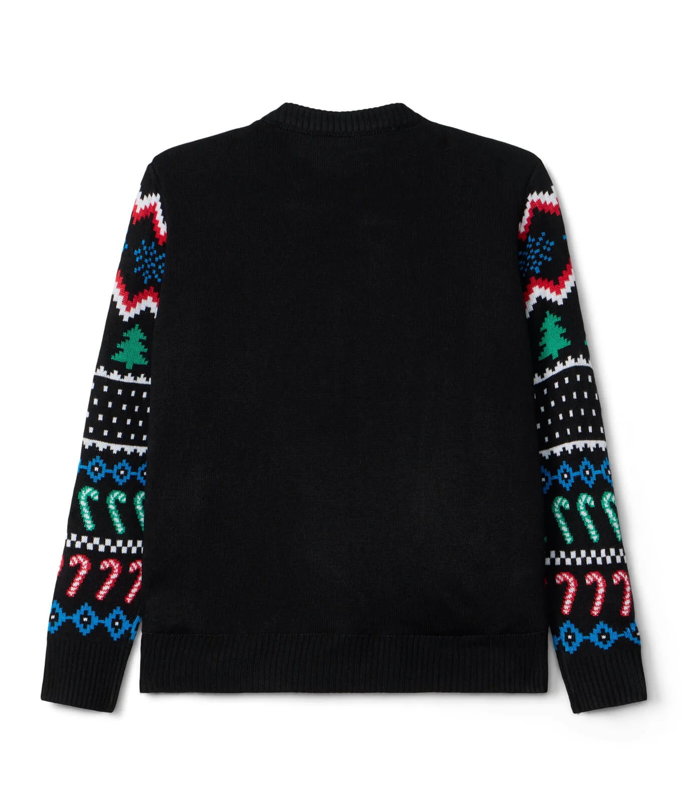 Boy's Fair Isle Rudolph Light Up Christmas Cardigan Sweater