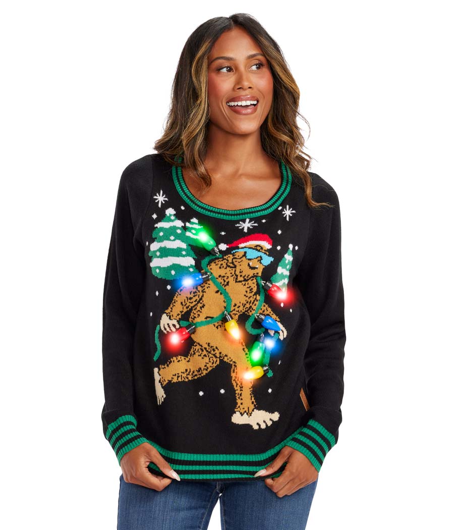 Women's Lit Legend Light Up Ugly Christmas Sweater