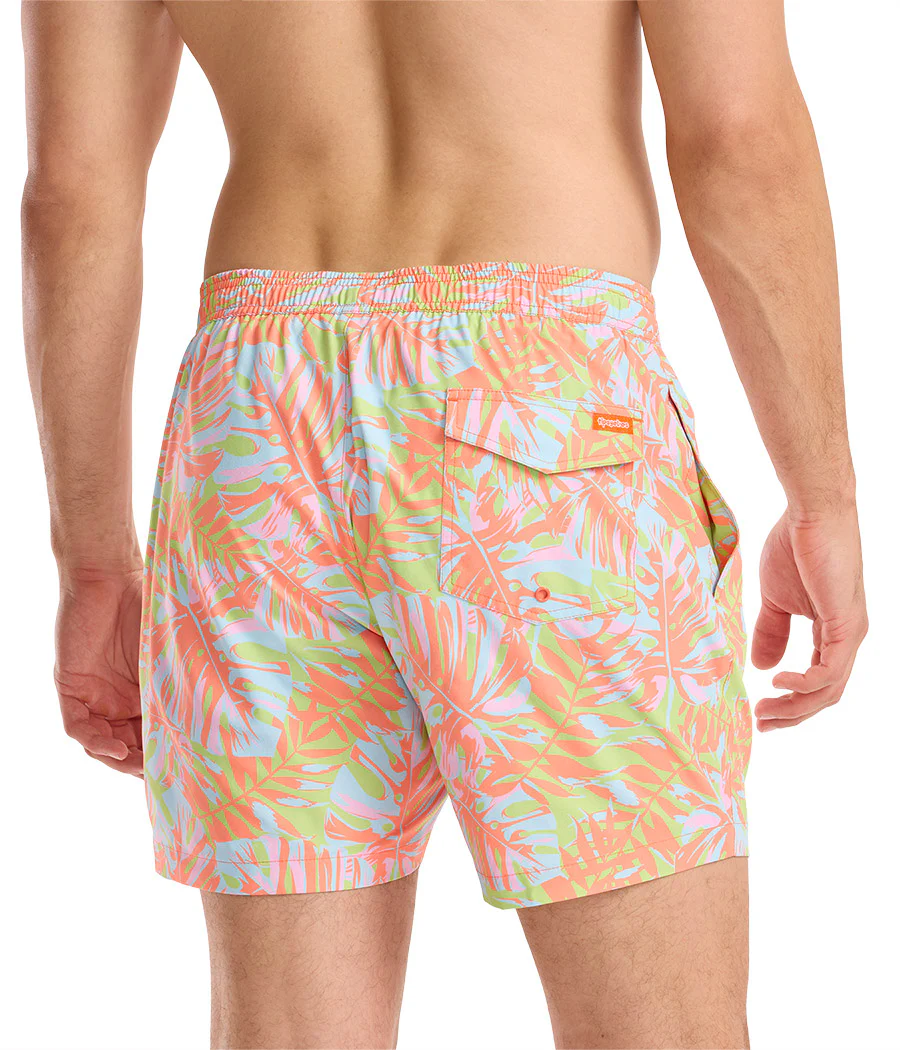 Leaf Luster Stretch Swim Trunks - 6
