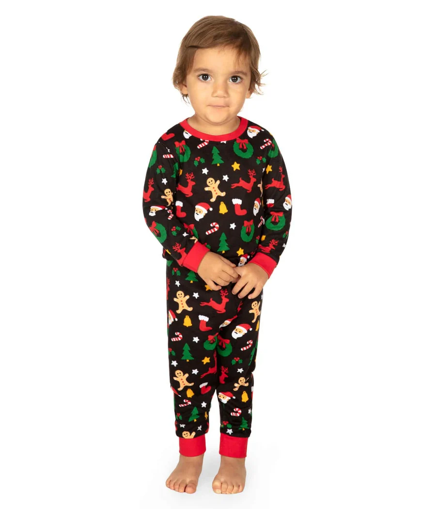 Toddler Boy's Cookie Cutter Crew Neck Pajama Set