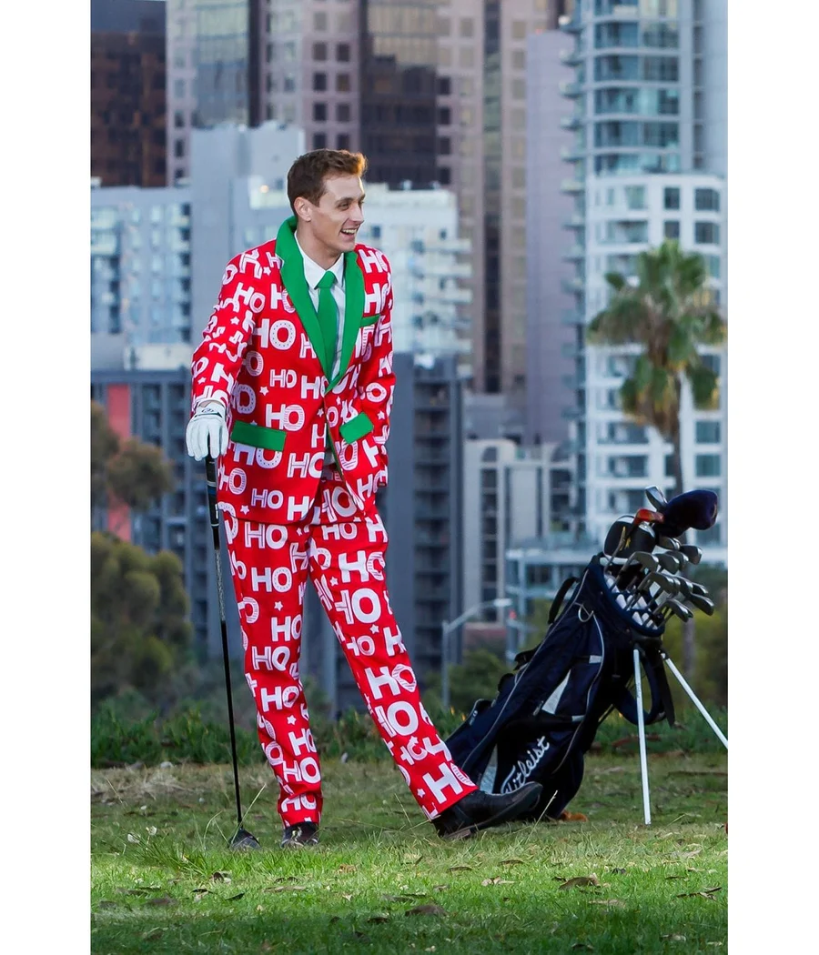 Men's Ho Ho Holla Blazer with Tie