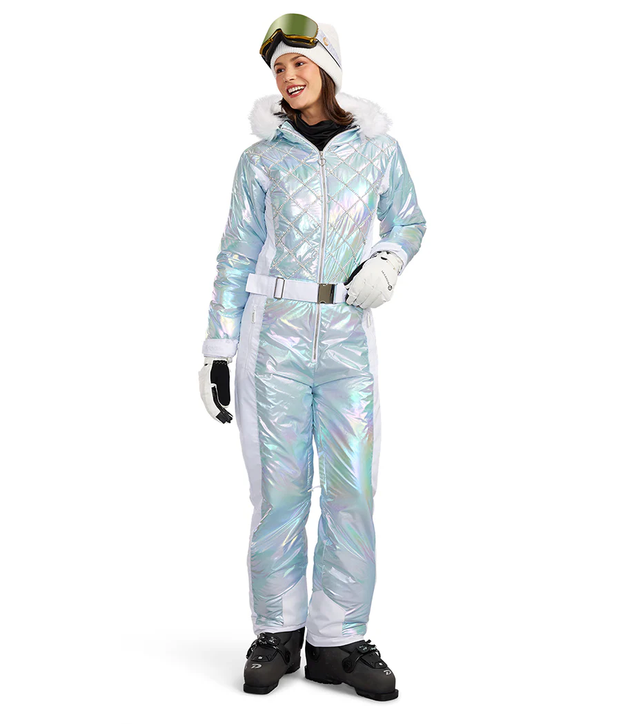Women's Iridescent Ice Queen Snow Suit