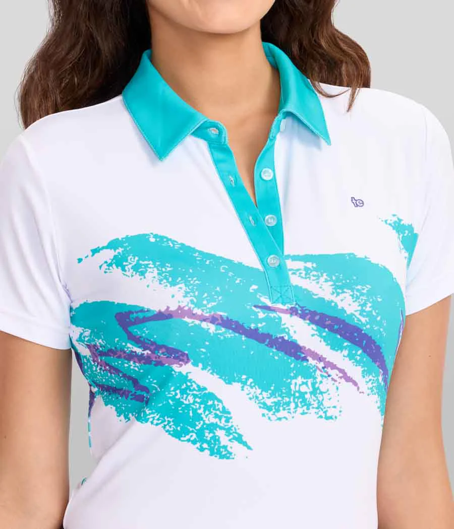 Women's Rip 'N Sip Short-Sleeve Golf Polo