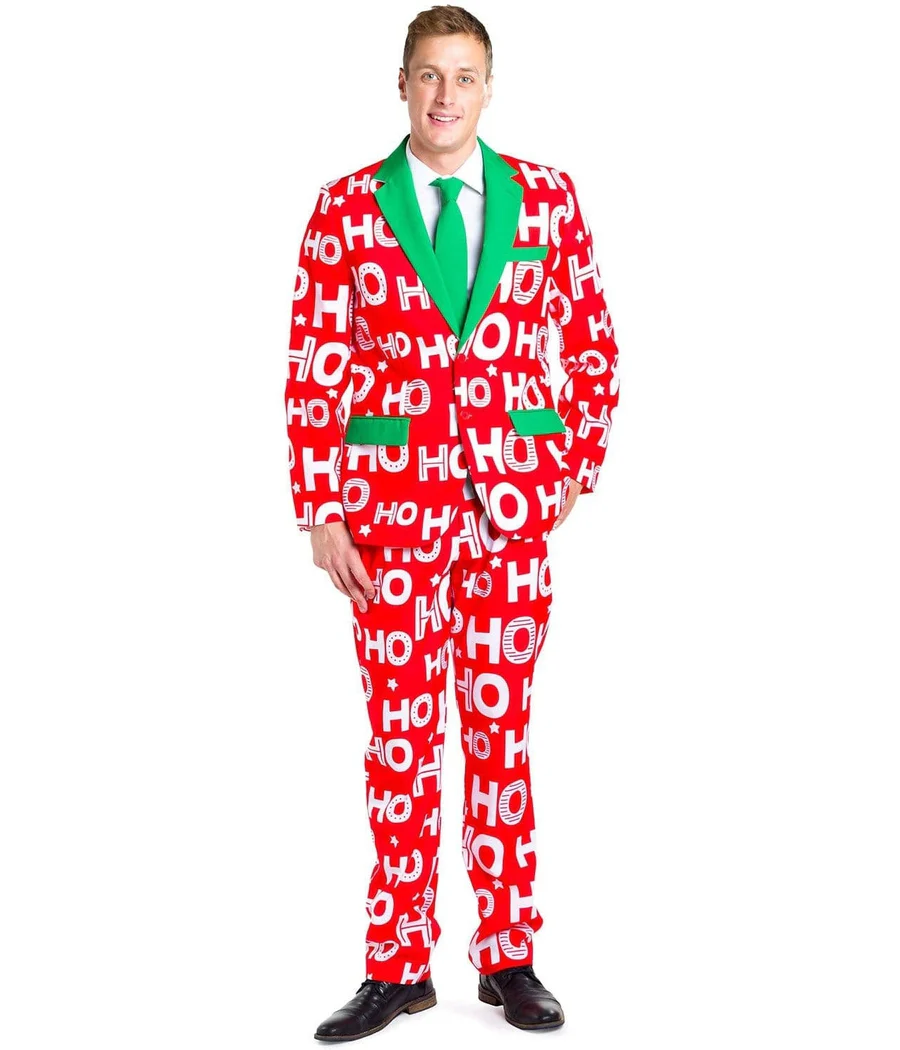 Men's Ho Ho Holla Blazer with Tie