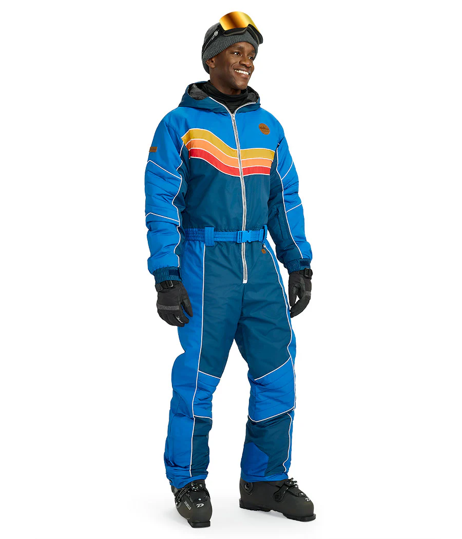 Men's Deep Blue Freeze Snow Suit