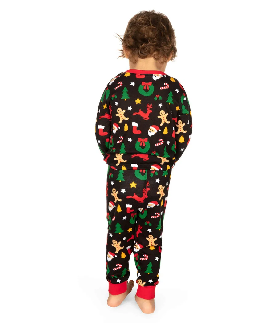 Toddler Boy's Cookie Cutter Crew Neck Pajama Set