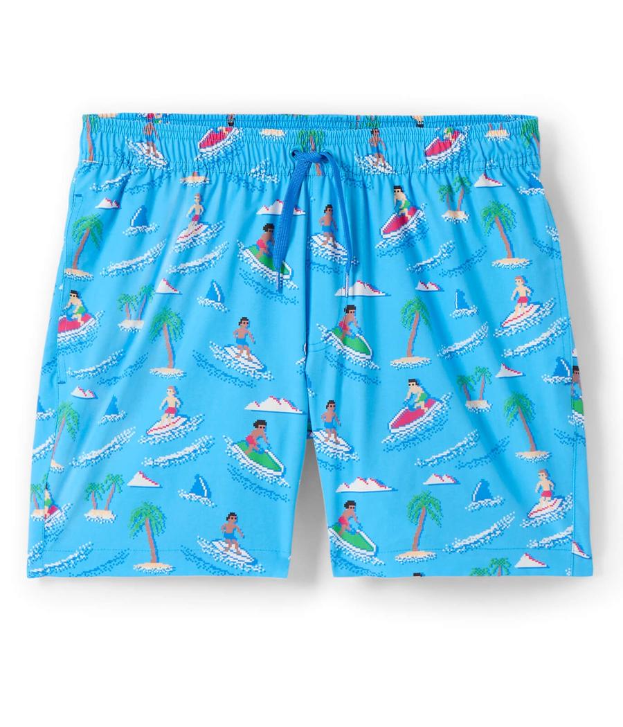 Aquaholic Stretch Swim Trunks - 6