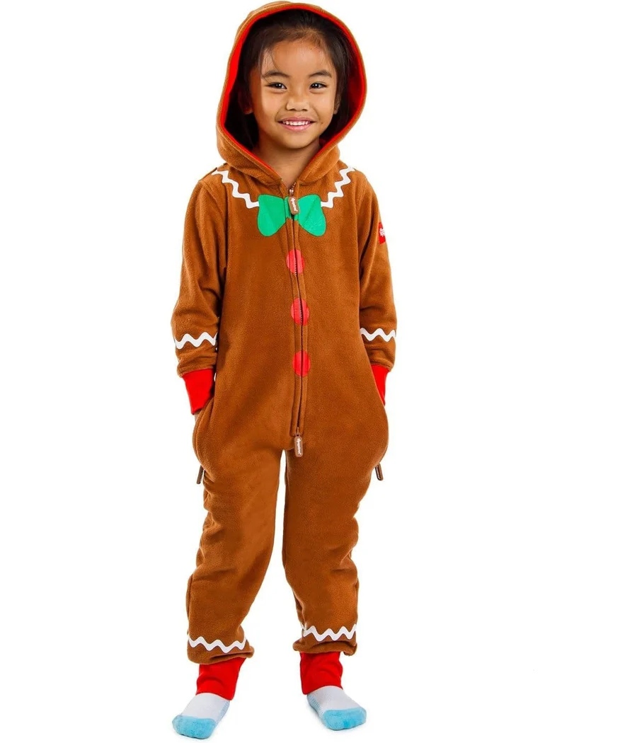 Boy's / Girl's Gingerbread Jumpsuit