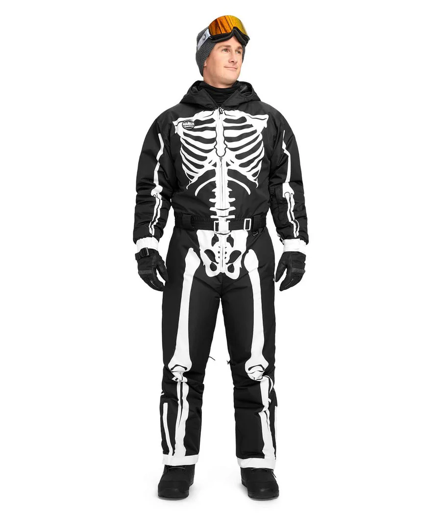 Men's Skeleton Snow Suit