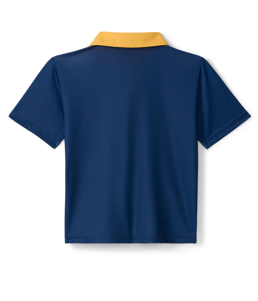 Toddler Boy's Slice of Sunset Golf Polo