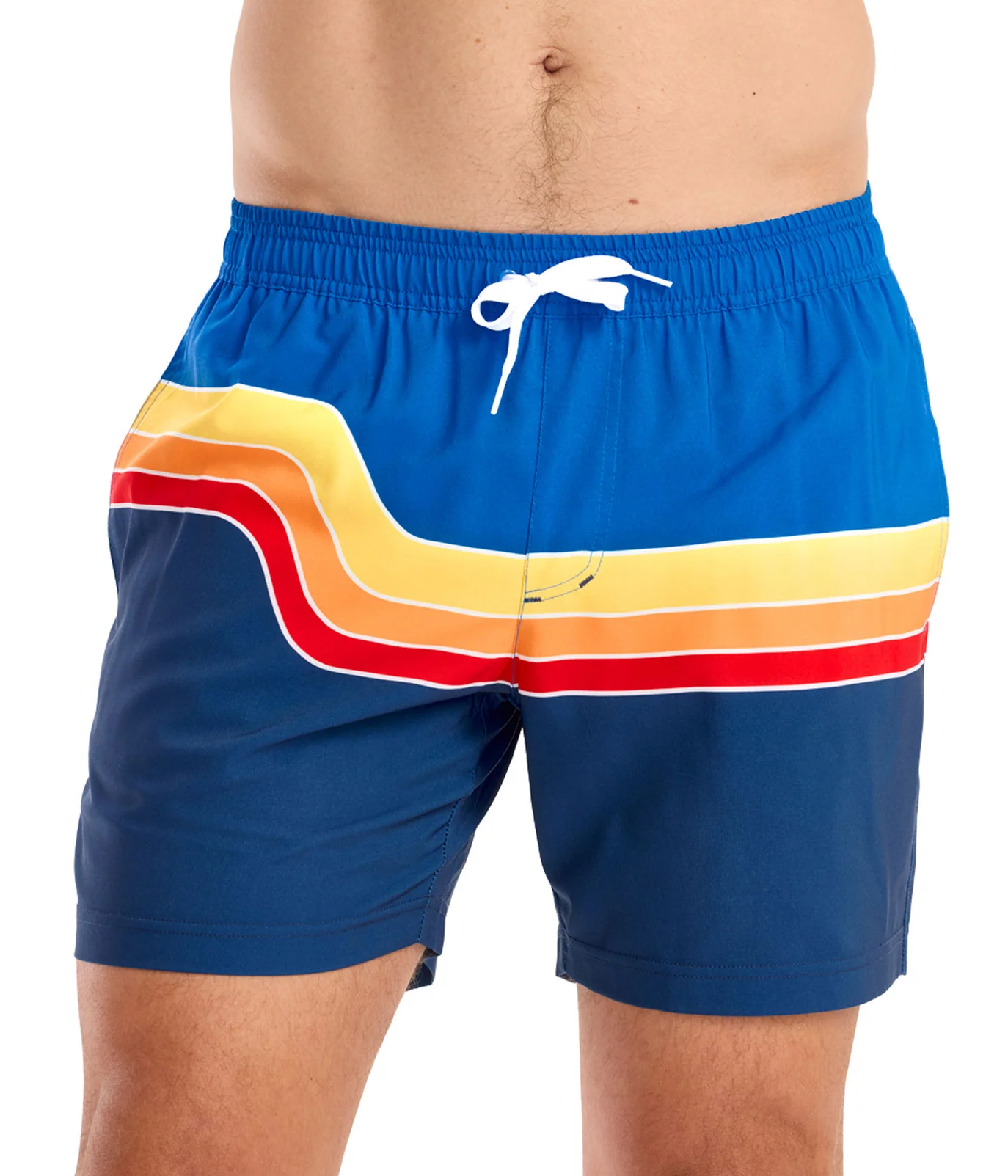 Retro Rider Stretch Swim Trunks - 6