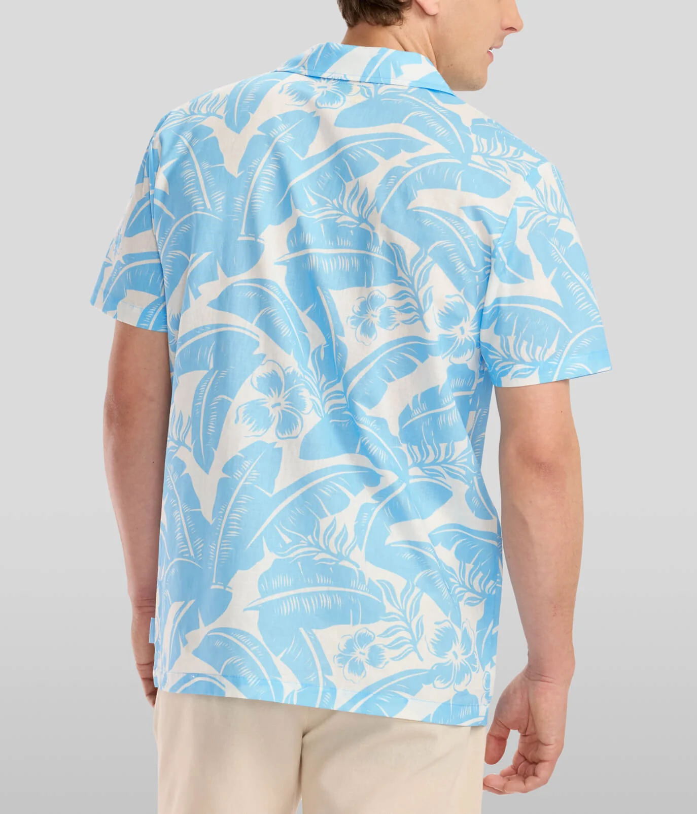 Men's Frond of Paradise Linen Cabana Shirt