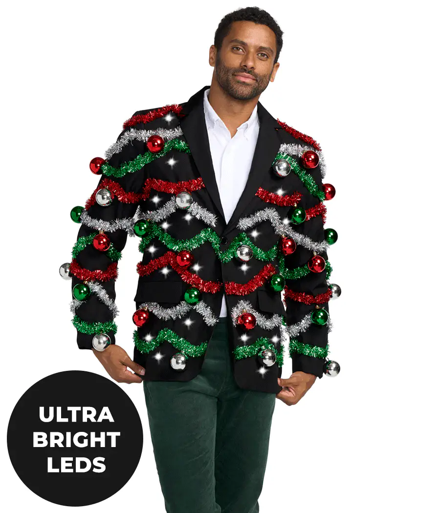 Men's Midnight Garland Light Up Blazer