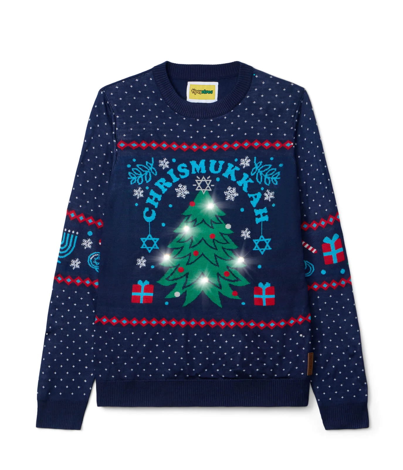 Men's Chrismukkah Light Up Sweater