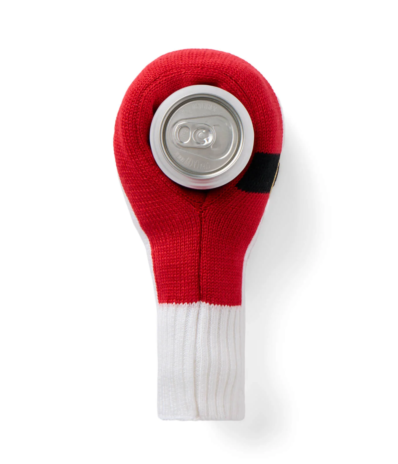 Santa Sippin' Mitten Drink Holder