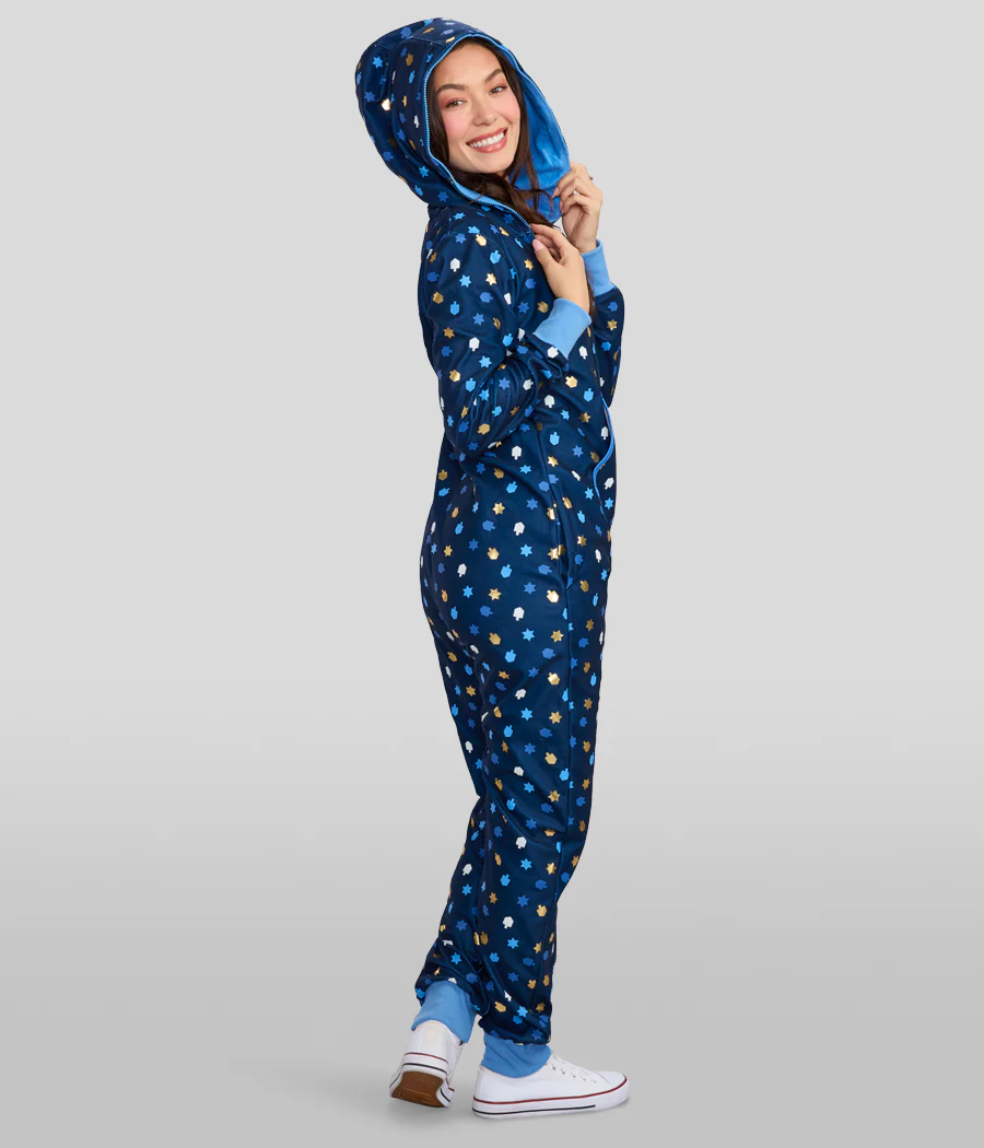 Women's Dreidel Decor Jumpsuit