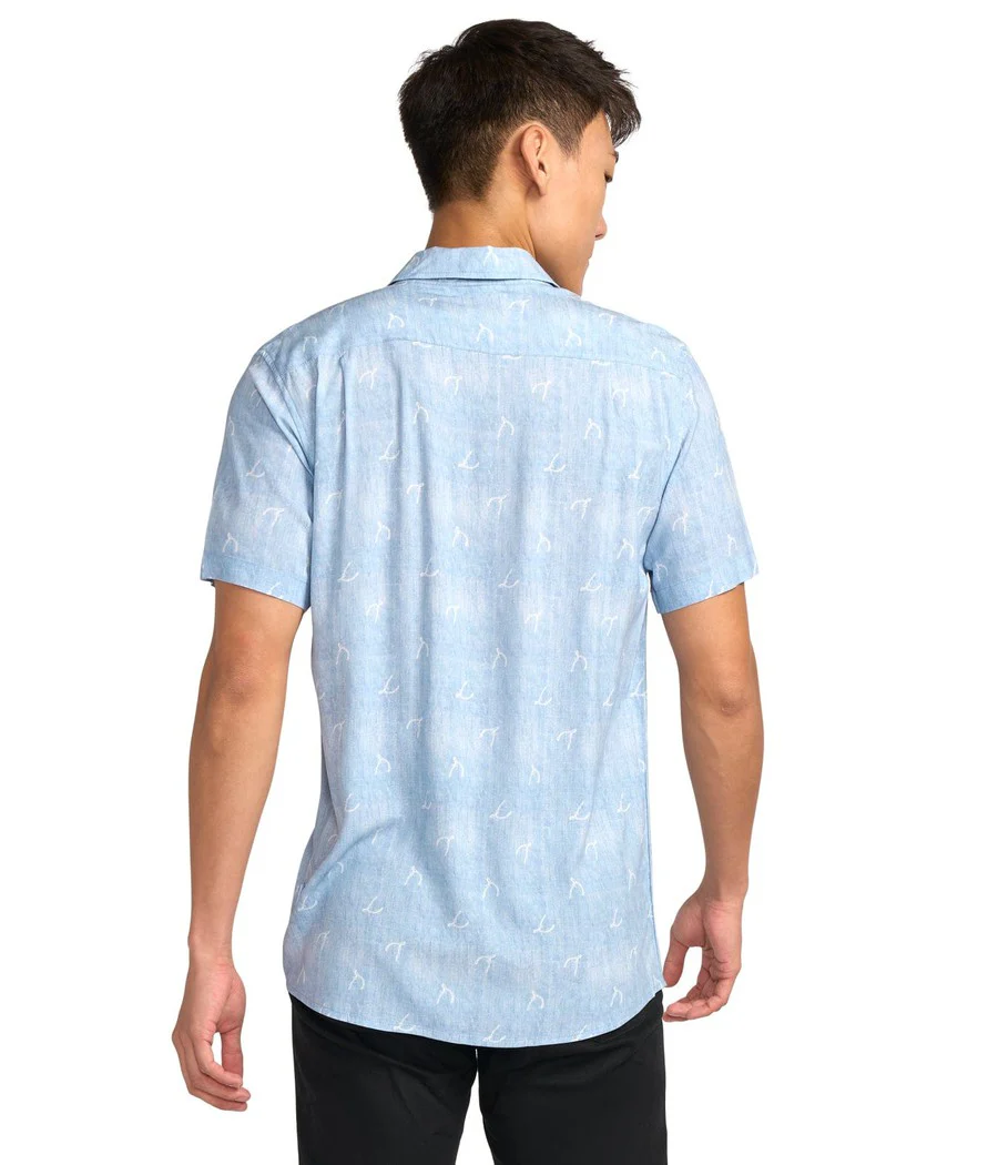 Men's Wishbone Thinking Button Down Shirt