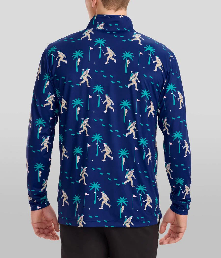 Men's Bigfoot Bogey Golf Quarter Zip Pullover