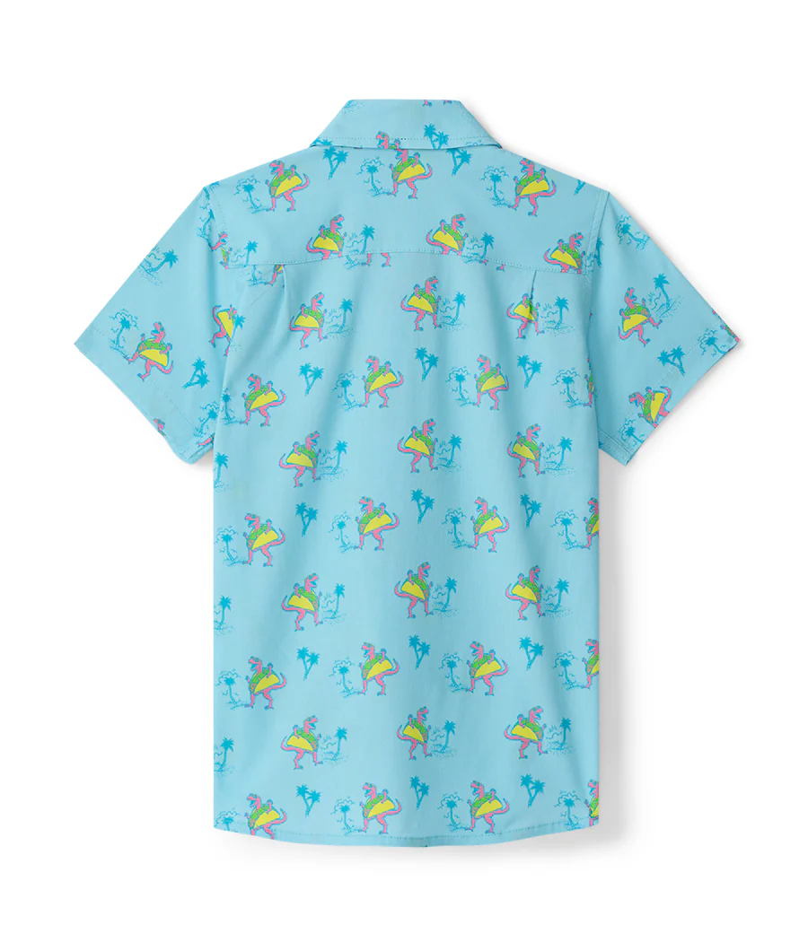 Boy's Tacosaurus Hawaiian Shirt