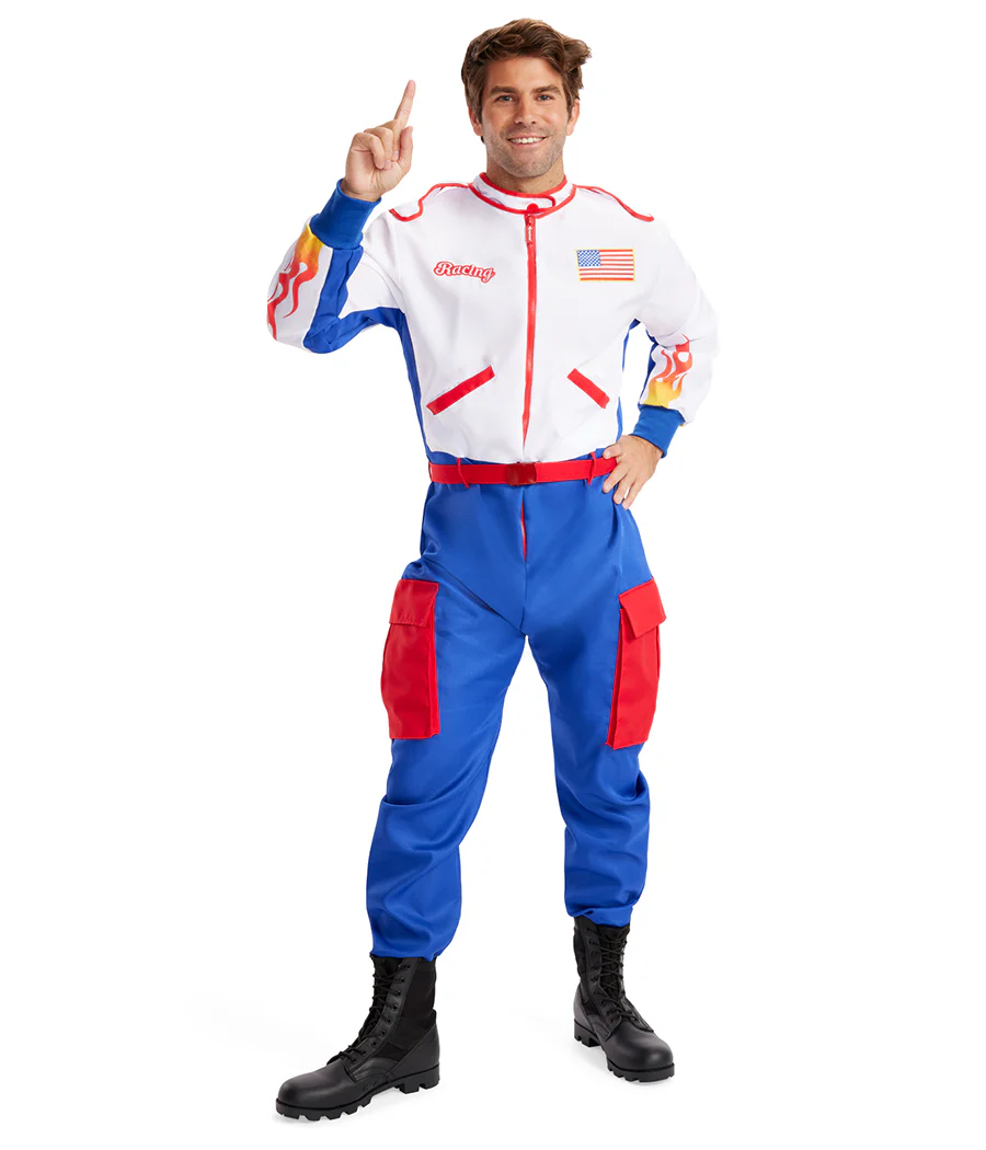 Men's Talladega Race Car Driver Costume