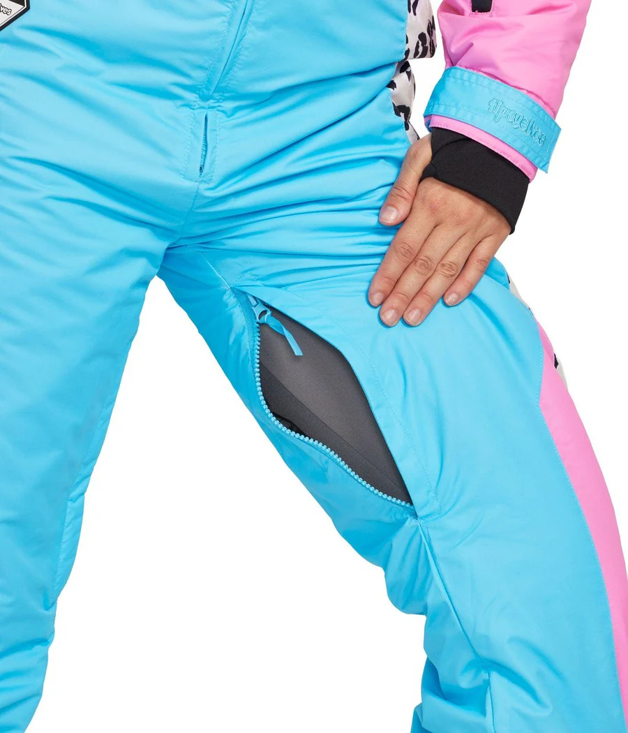 Women's Snow Leopard Ski Suit