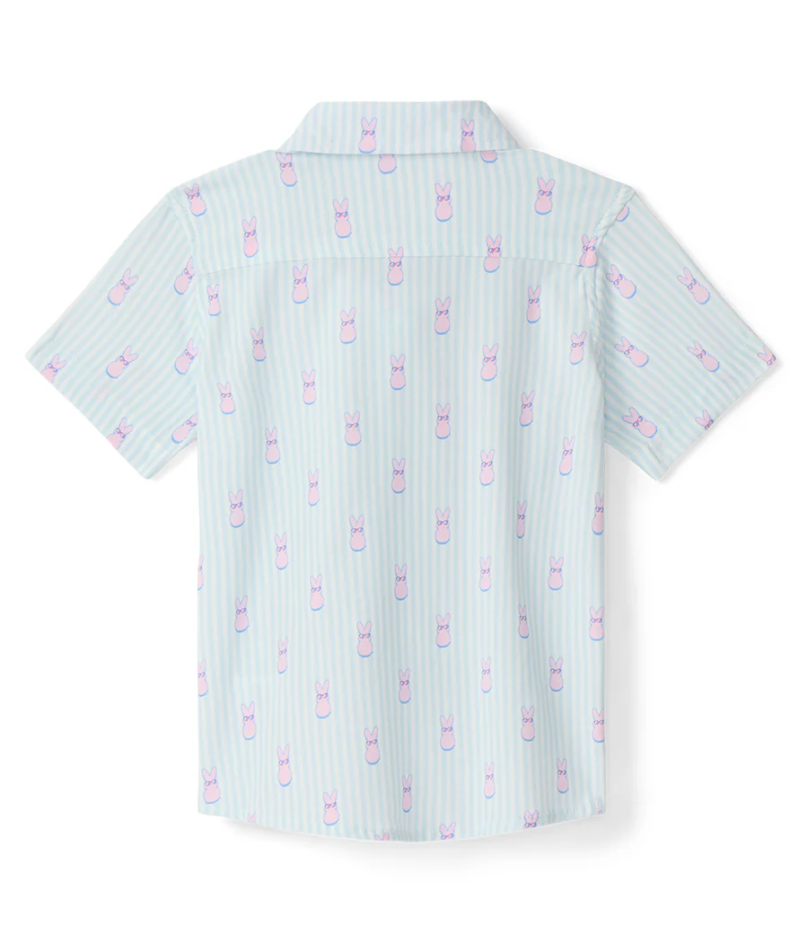 Toddler Boy's PEEPS® Shady Lil' Sugar Button Down Shirt