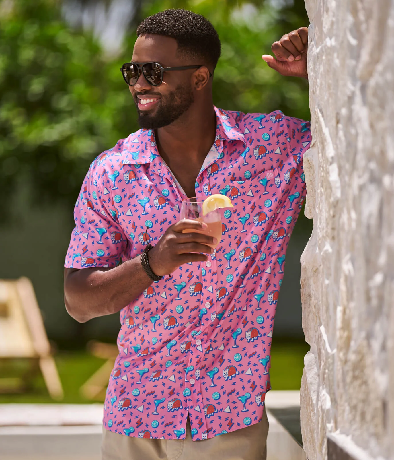 Men's Taco Gato Hawaiian Shirt