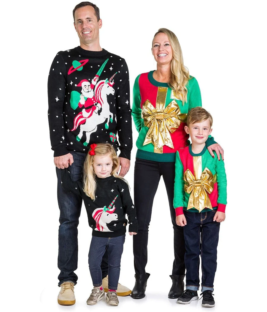 Boy's / Girl's Little Present Ugly Christmas Sweater
