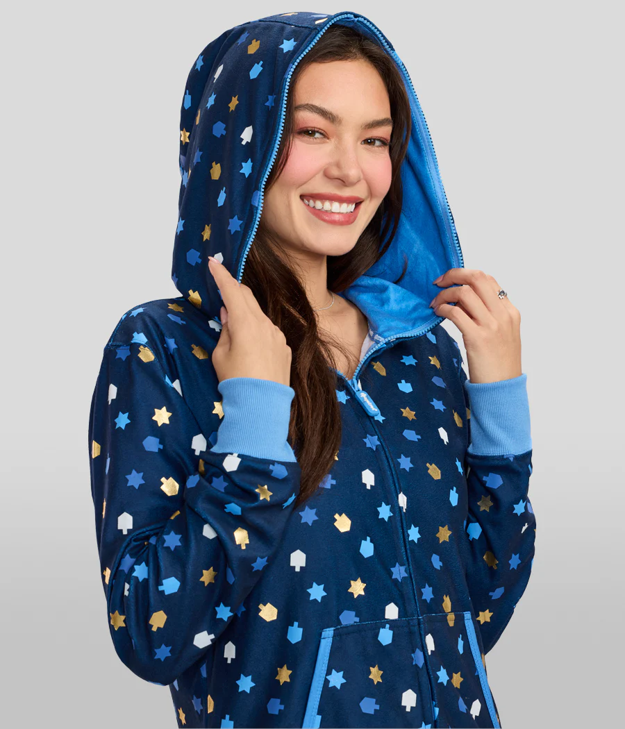 Women's Dreidel Decor Jumpsuit
