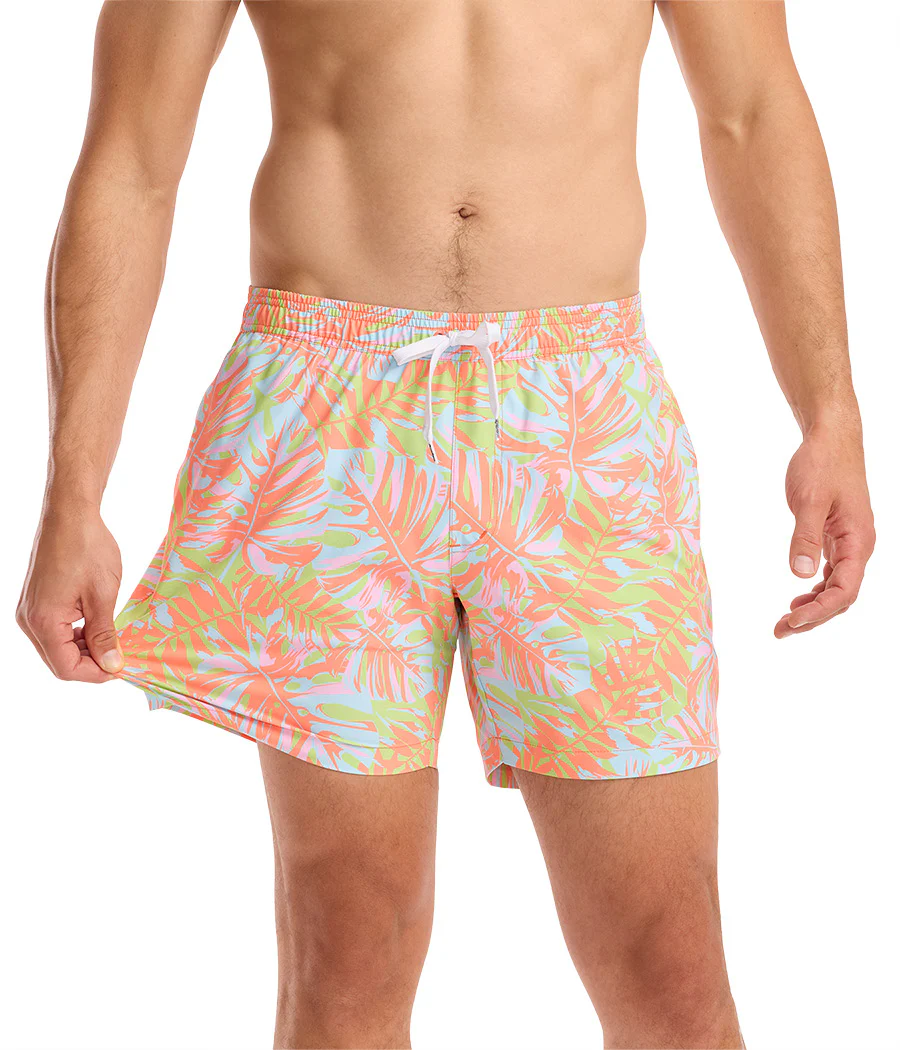 Leaf Luster Stretch Swim Trunks - 6