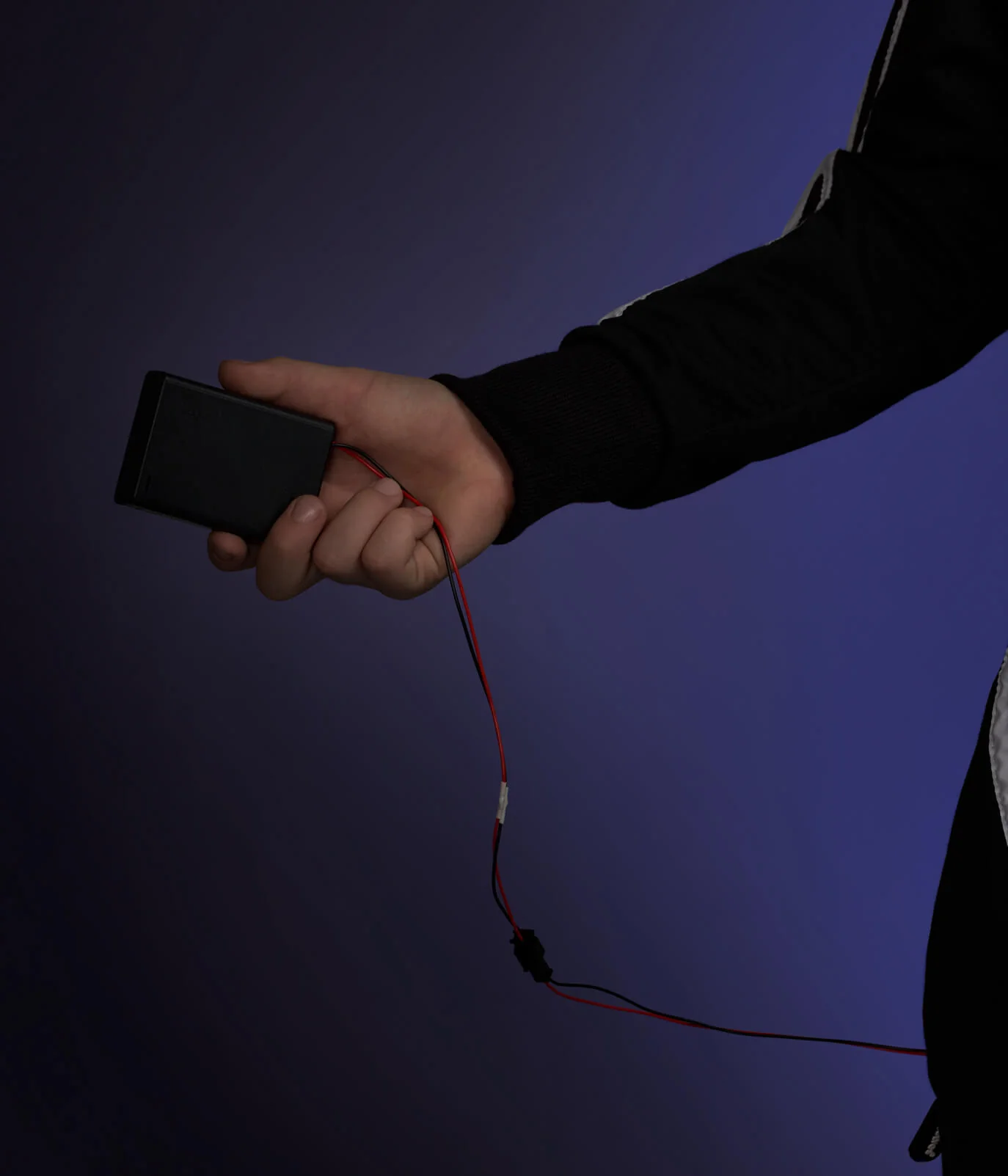 Boy's Neon LED Light Up Skeleton Costume