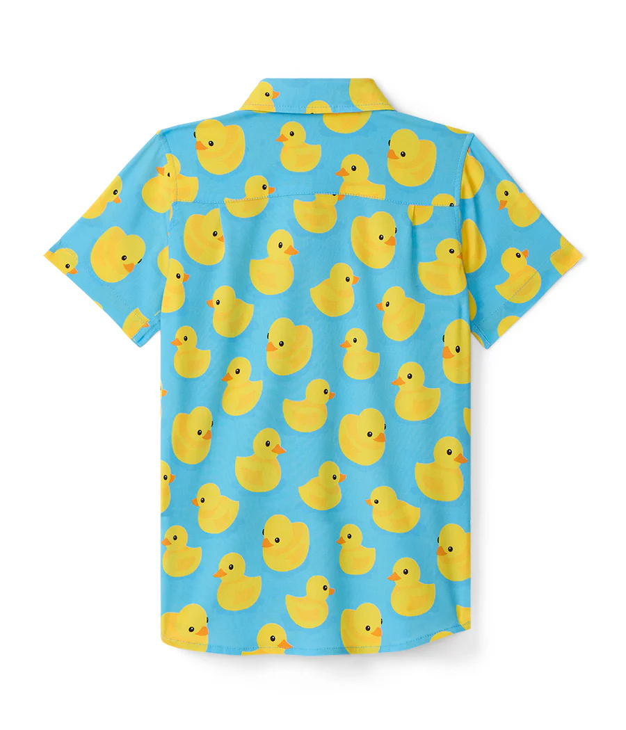 Boy's Rubber Ducky Hawaiian Shirt