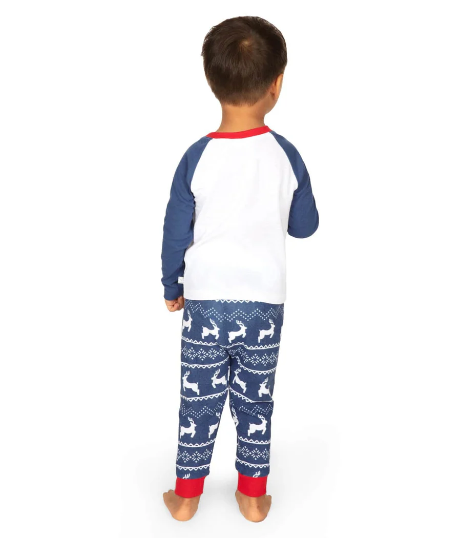 Toddler Boy's Whoop Deer It Is Crew Neck Pajama Set