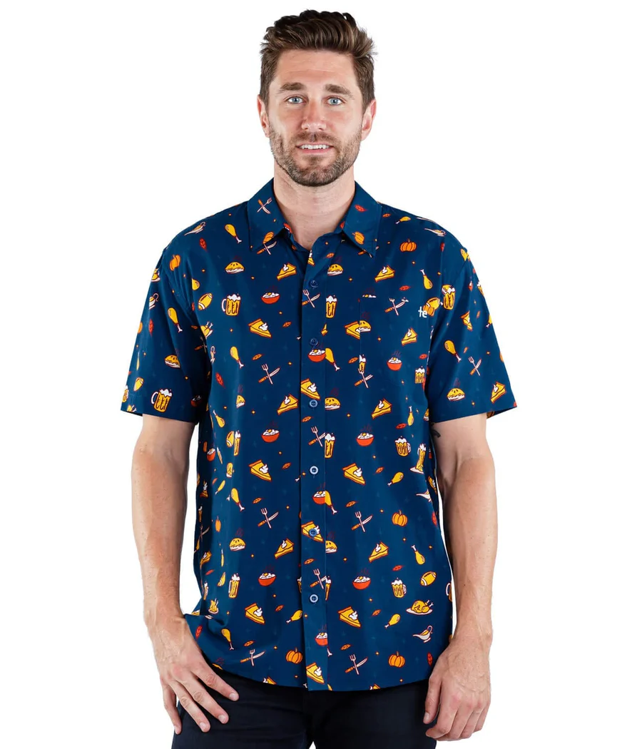 Men's Thanksgiving Button Down Shirt