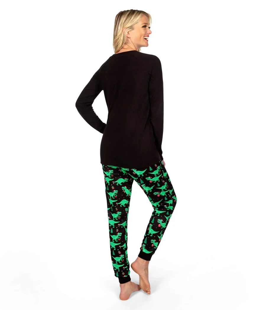 Women's Mamasarus Crew Neck Pajama Set