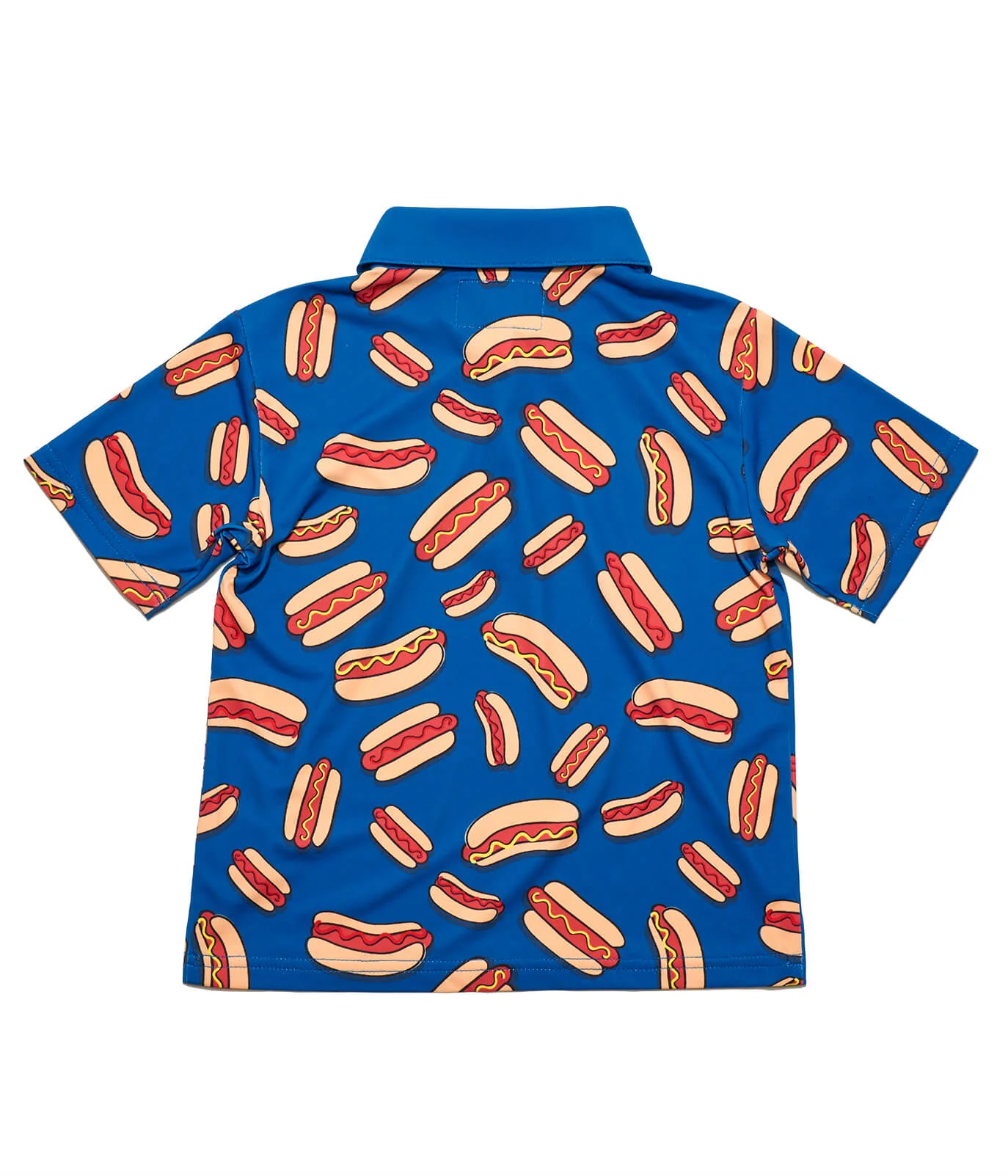 Toddler Boy's Hot Dog Polo Shirt