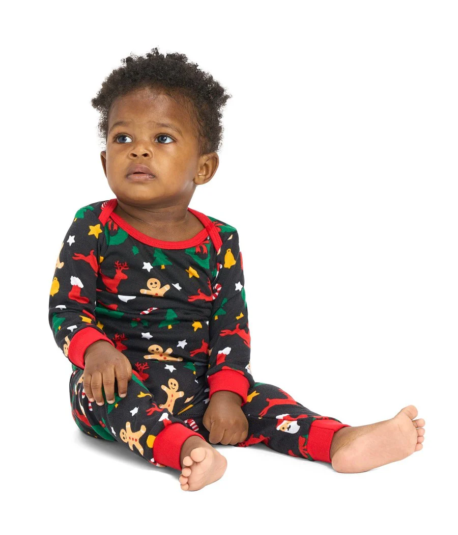 Baby Boy's Cookie Cutter Crew Neck Pajama Set