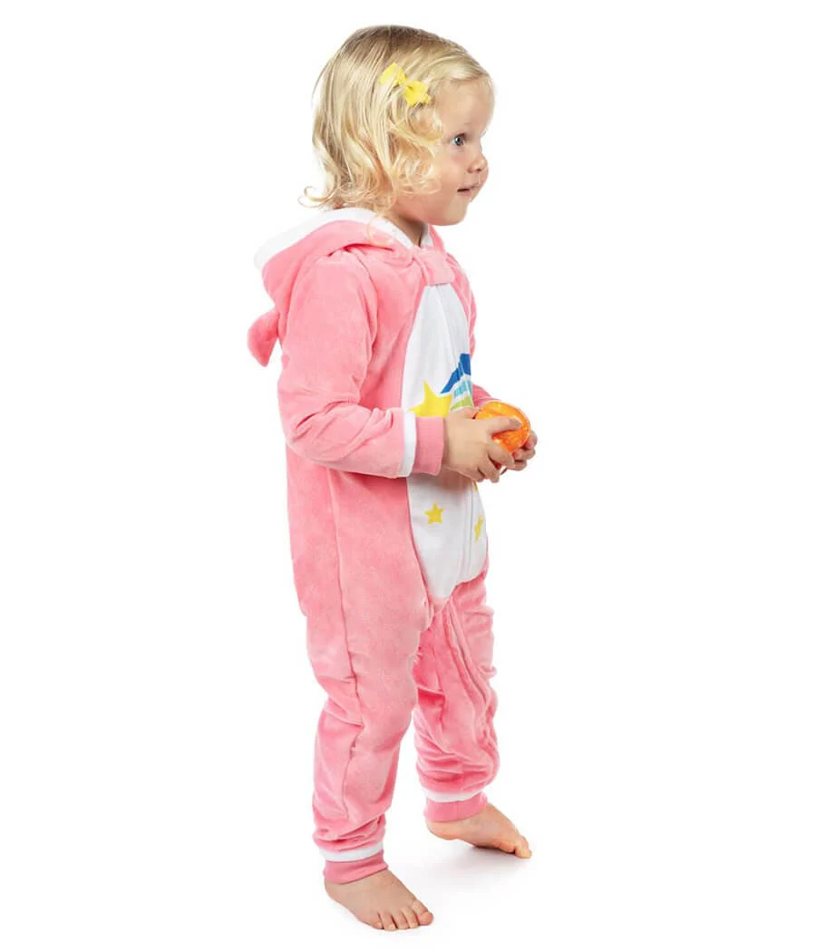 Toddler Girl's 80's Cartoon Bear Costume
