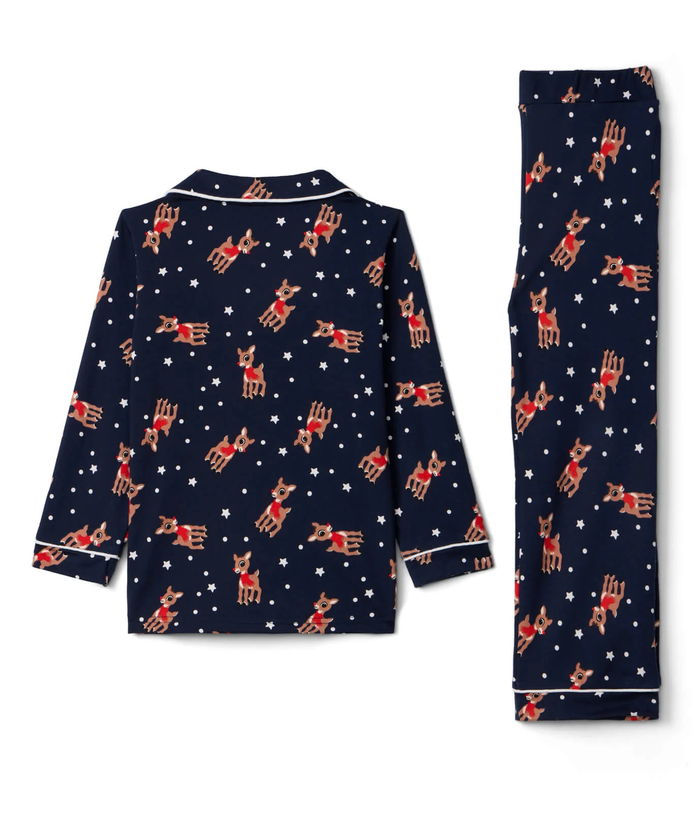Baby Boy's Rudolph Lapel Pajama Set