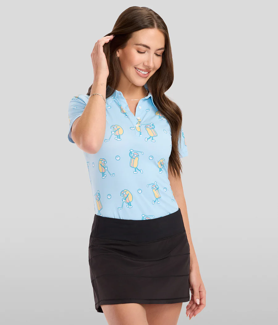 Women's Sizzlin' Swing Short-Sleeve Golf Polo