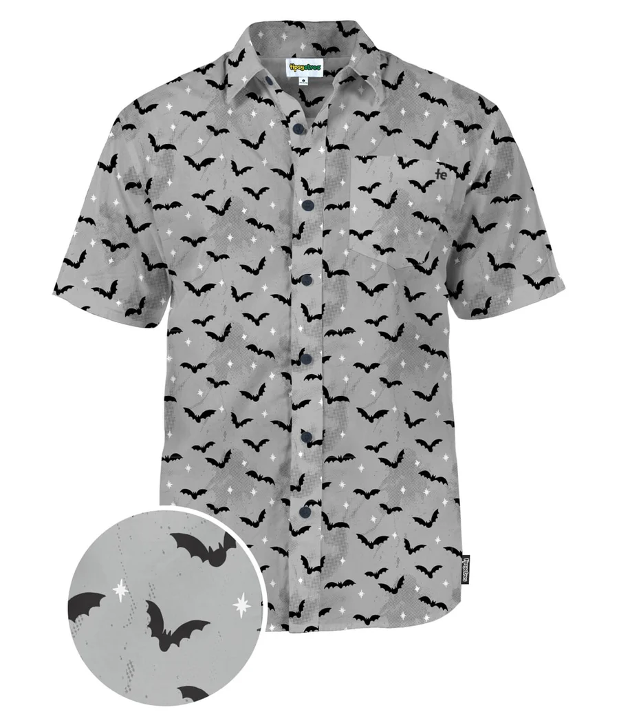 Men's Bats Button Down Shirt