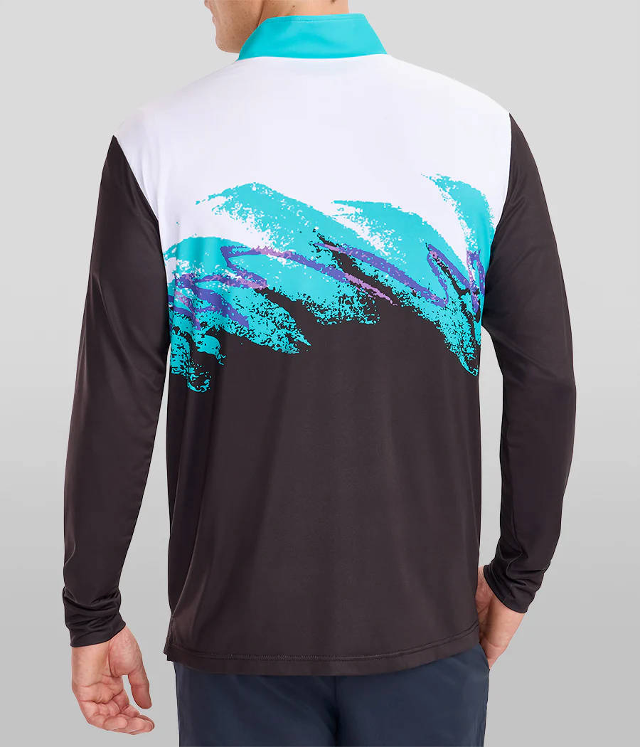 Men's Midnight Rip 'N Sip Golf Quarter Zip Pullover